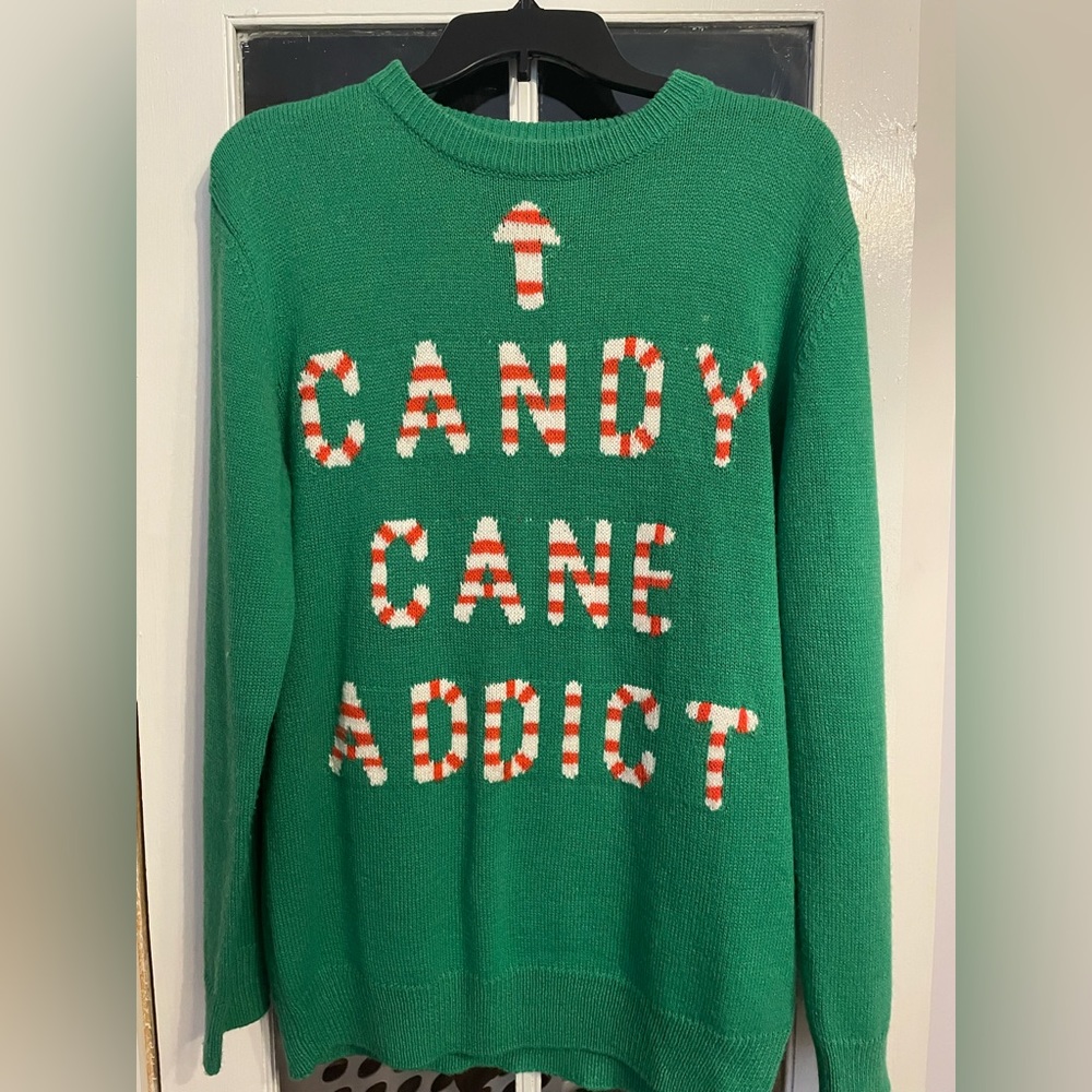 Divided brand “ugly Christmas sweater” oversized style. Size S
